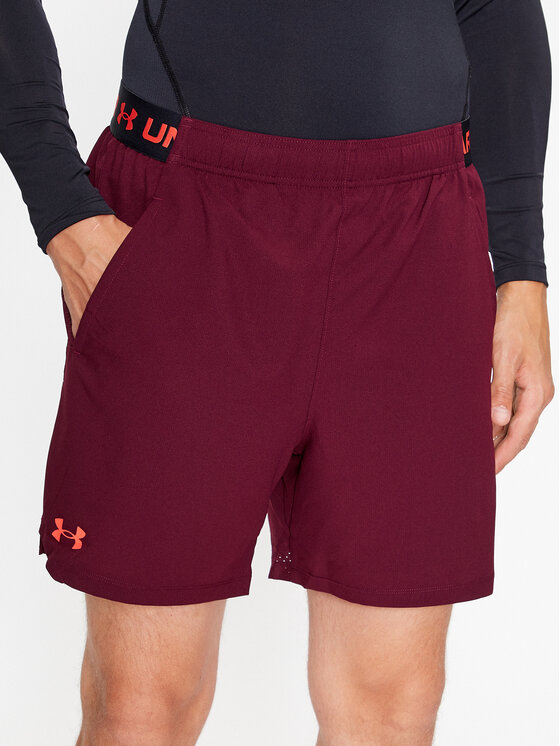 Under Armour Pantaloni scurți sport Ua Vanish Woven 6In Shorts 1373718 Vișiniu Fitted Fit