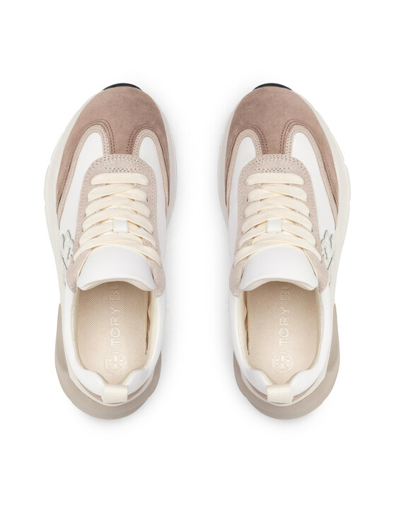 Tory Burch Tory Burch Αθλητικά Good Luck Trainer 83833 Λευκό
