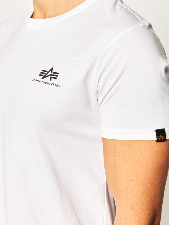Alpha Industries Alpha Industries Marškinėliai Basic 188505 Balta Regular Fit