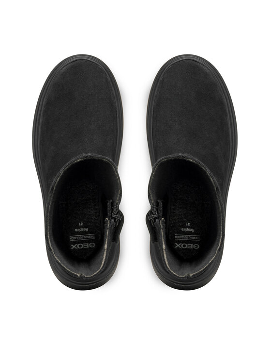 Geox Geox Botine J Kiddartah Wpf J56NDB 00022 C9999 S Negru