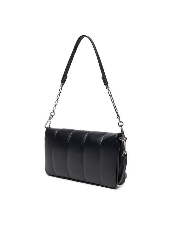 Calvin Klein Calvin Klein Torebka Line Quilt Shoulder Bag K60K612787 Czarny