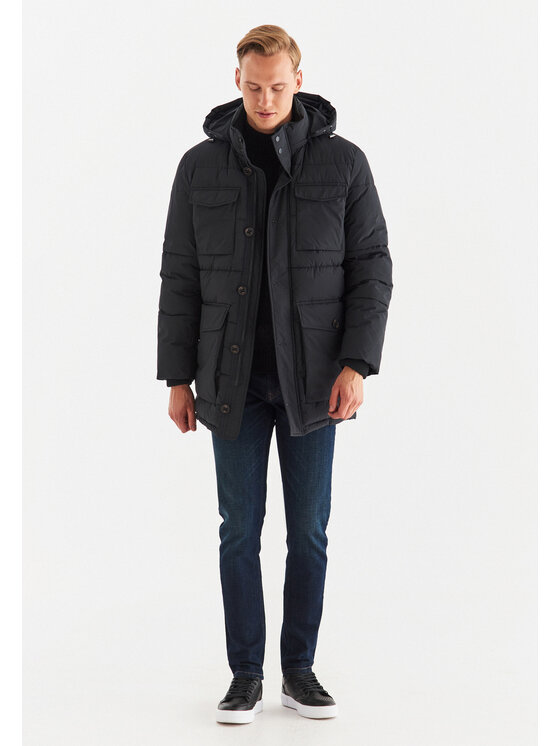 Pako Lorente Pako Lorente Kurtka przejściowa P22WF-5X-006 Granatowy Classic Fit