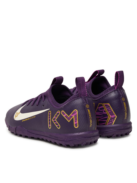 Nike Nike Buty do piłki nożnej Jr Zoom Vapor 16 Academy Km Tf FQ8285 500 Fioletowy