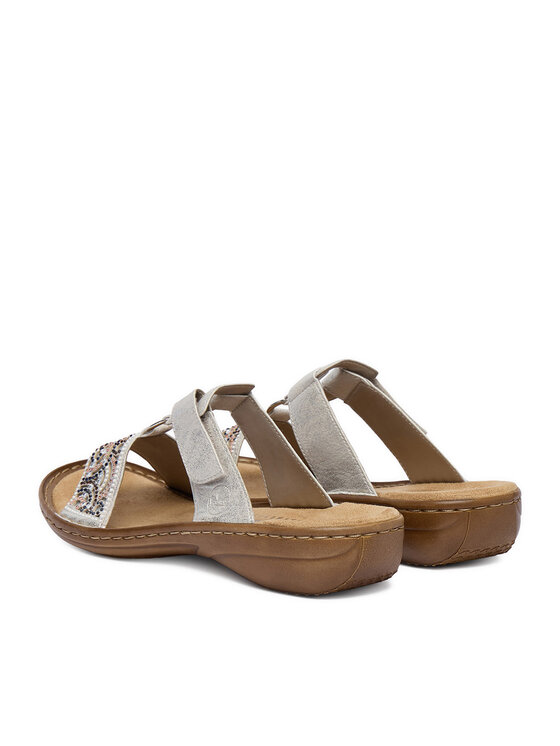 Rieker Rieker Чехли CEO-608K2-40 Сребрист