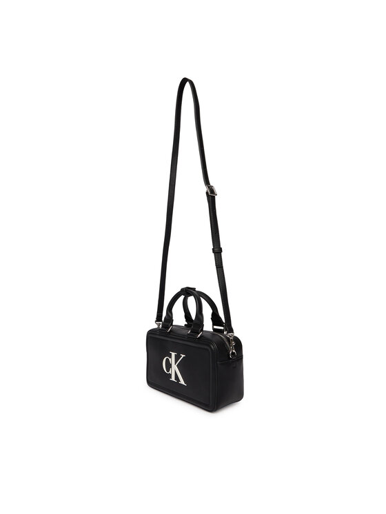 Calvin Klein Calvin Klein Kabelka Bold Ck Bauletto Crossbody LV04F3411G Černá