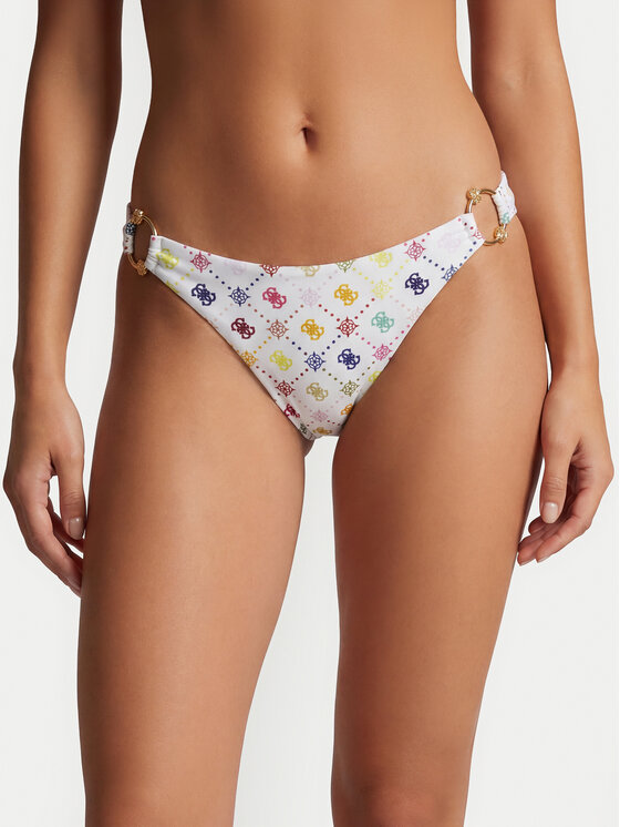 Guess Guess Dół od bikini E6GO24 MC04R Biały