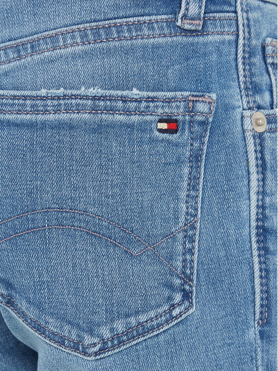 Tommy Hilfiger Tommy Hilfiger Džinsi Nora KG0KG07528 Zils Slim Fit