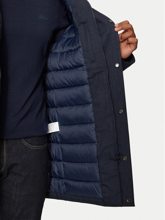 United Colors Of Benetton United Colors Of Benetton Winterjacke 28YSUN05Q Dunkelblau Regular Fit