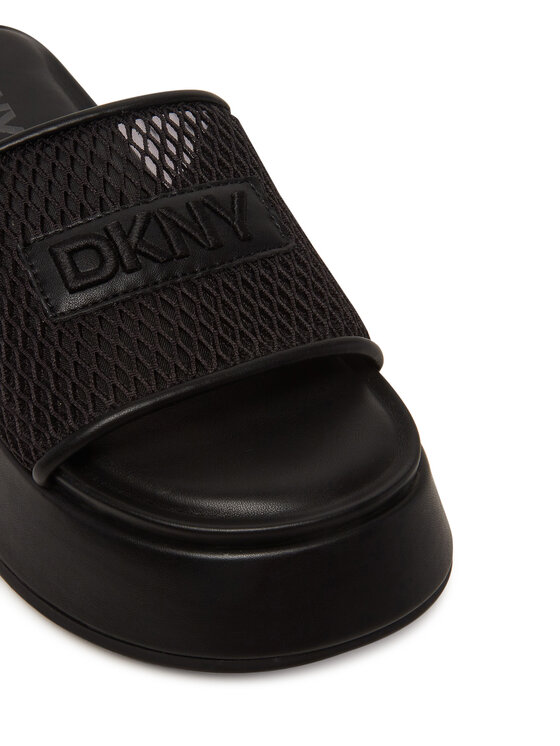 DKNY DKNY Klapki K1537441 Czarny