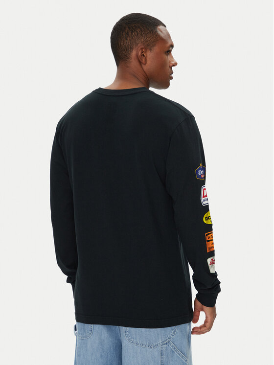 DC Shoes DC Shoes Longsleeve ADYZT05464 Czarny Regular Fit