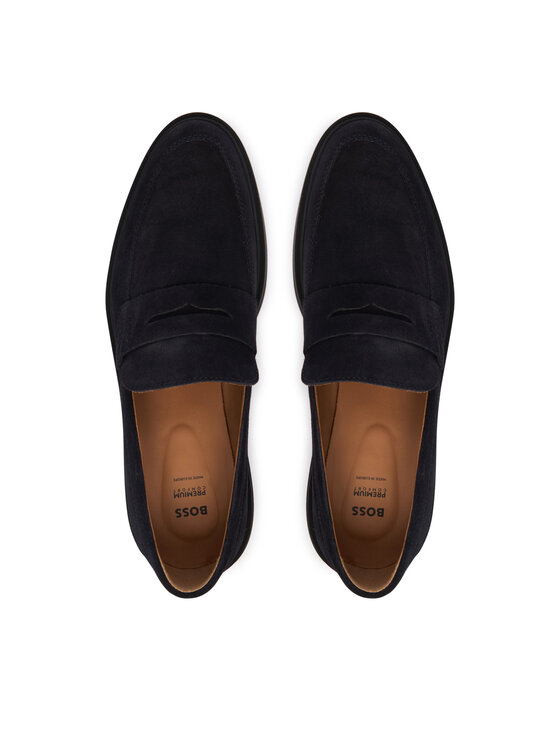 BOSS BOSS Loafers Calev 50557671 Blu scuro