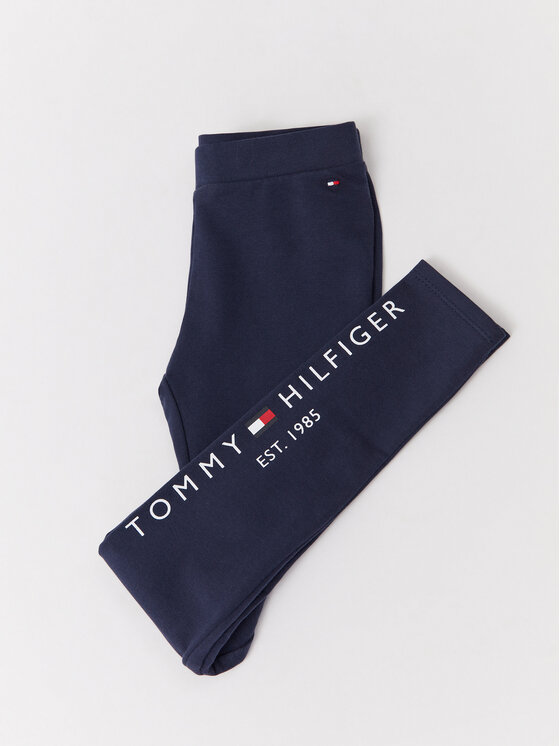 Tommy Hilfiger Tommy Hilfiger Leggings Essential KG0KG06586 Sötétkék Slim Fit
