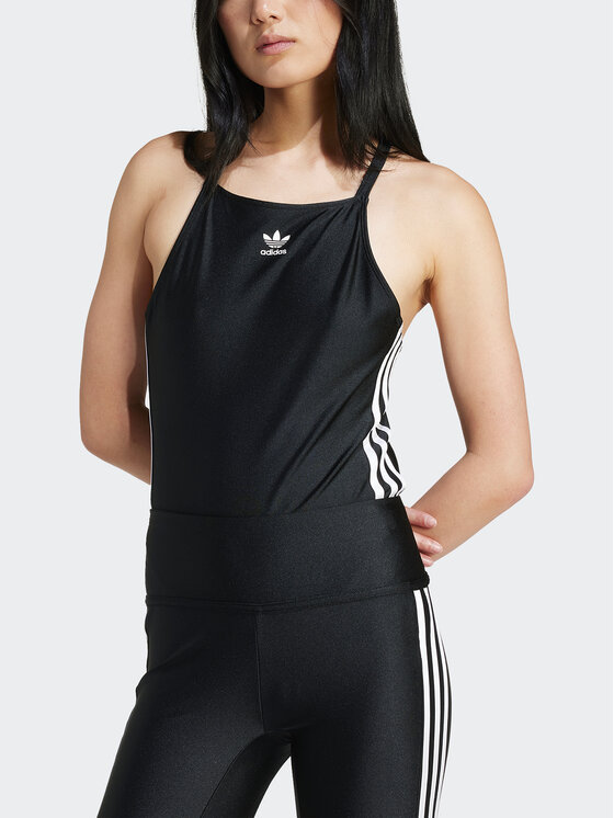 adidas Body 3 Stripes IU2430 Schwarz Slim Fit Modivo