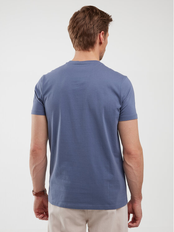 BIG STAR BIG STAR T-Shirt REDDREZ Niebieski Basic Fit