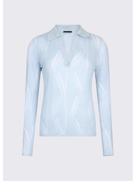 Liu Jo Liu Jo Maglione CA6062MA77QP9580 Celeste Regular Fit