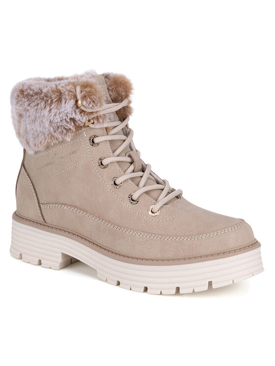 Beverly Hills Polo Club Beverly Hills Polo Club Schnürschuhe V12-703 Beige