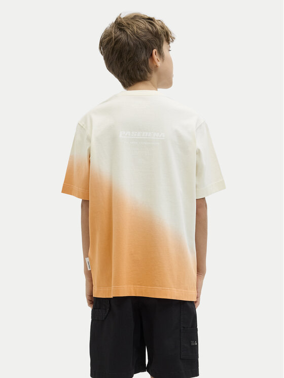 Jack&Jones Junior Jack&Jones Junior T-Shirt Interlude 12274719 Pomarańczowy Loose Fit