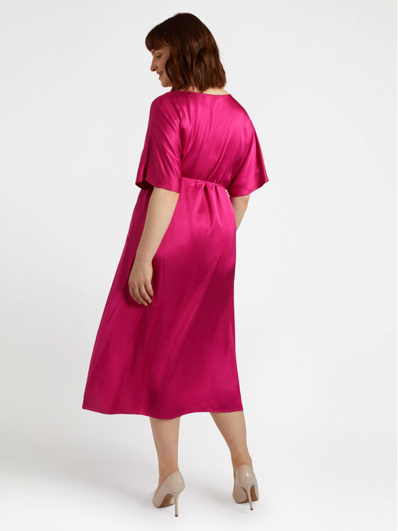 Fiorella Rubino Fiorella Rubino Sukienka koktajlowa 7003T001640N019 Różowy Regular Fit