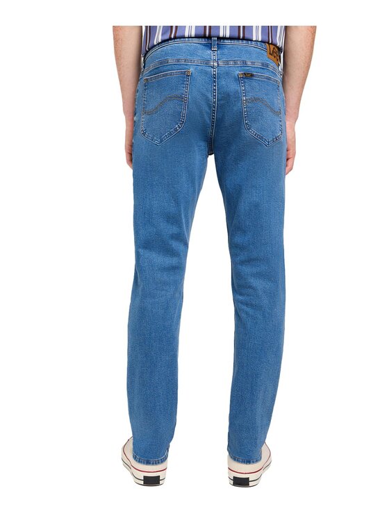 Lee Lee Jeansy 112349493 Niebieski Regular Fit