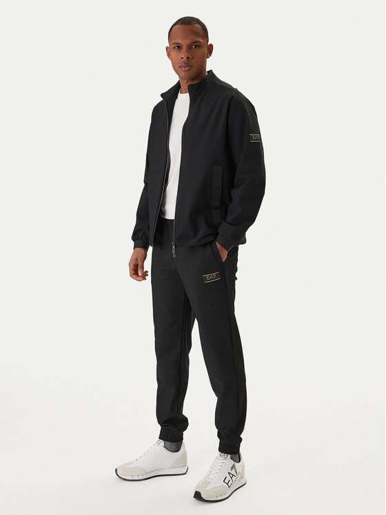 EA7 Emporio Armani EA7 Emporio Armani Átmeneti kabát 7M001342 AF16659 Fekete Regular Fit