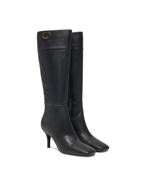 TWINSET TWINSET Zimske čizme 242TGT030 Crna