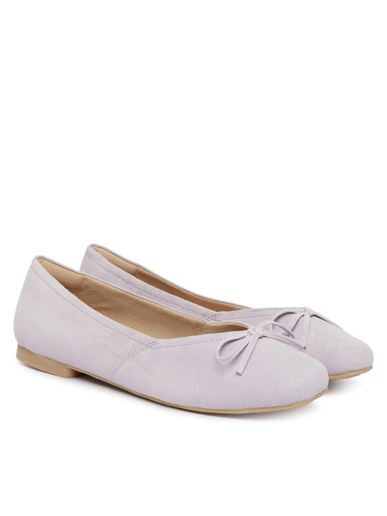 Caprice Caprice Baleriny 9-22109-46 Fioletowy