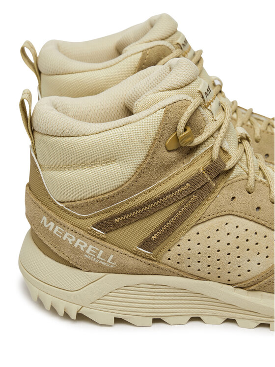 Merrell Merrell Trapery Wildwood Mid Ltr Wp J038298 Beżowy