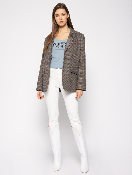 Pepe Jeans Pepe Jeans Тишърт Caieta PL504335 Син Regular Fit