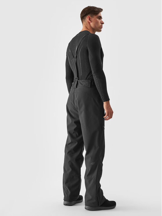 4F 4F Pantaloni da sci 4FWAW24TFTRM694-20S Nero Regular Fit