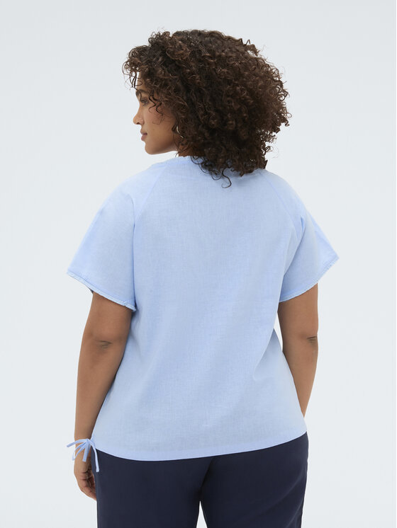 Fiorella Rubino Fiorella Rubino Blusa 2006L000662N004 Turchese Regular Fit