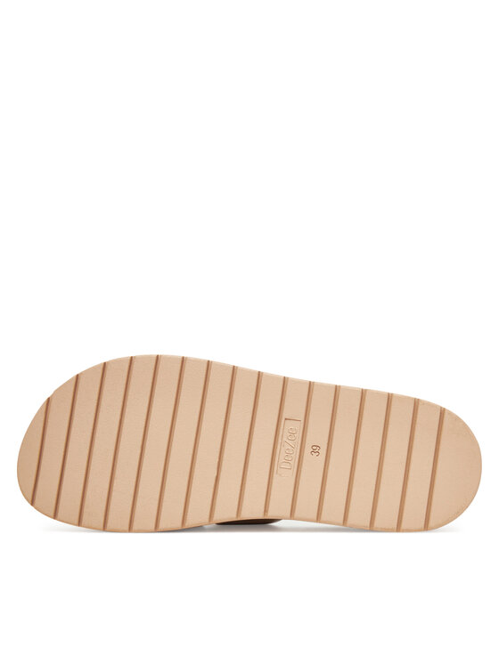 DeeZee DeeZee Klapki HY69916-5 Beżowy