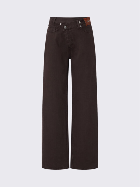 Liu Jo Liu Jo Pantaloni di tessuto UF6160T581A91106 Marrone Regular Fit