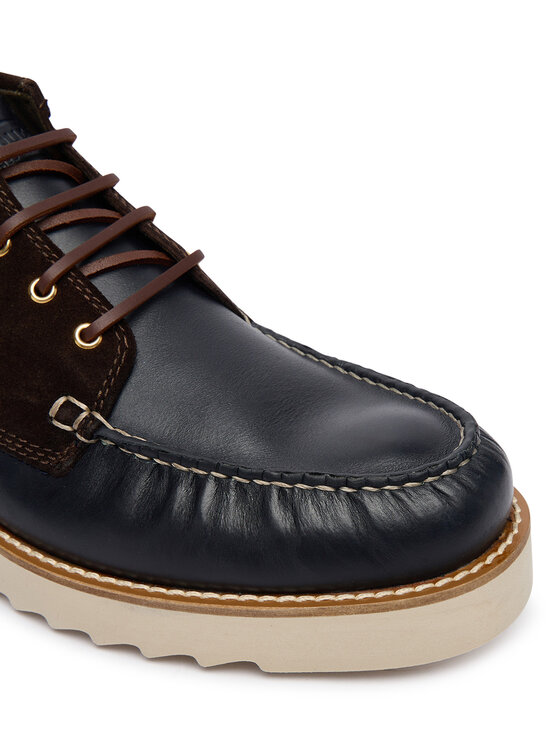 Barbour Barbour Šnurovacia obuv Hadston MFO0822NY94 Čierna