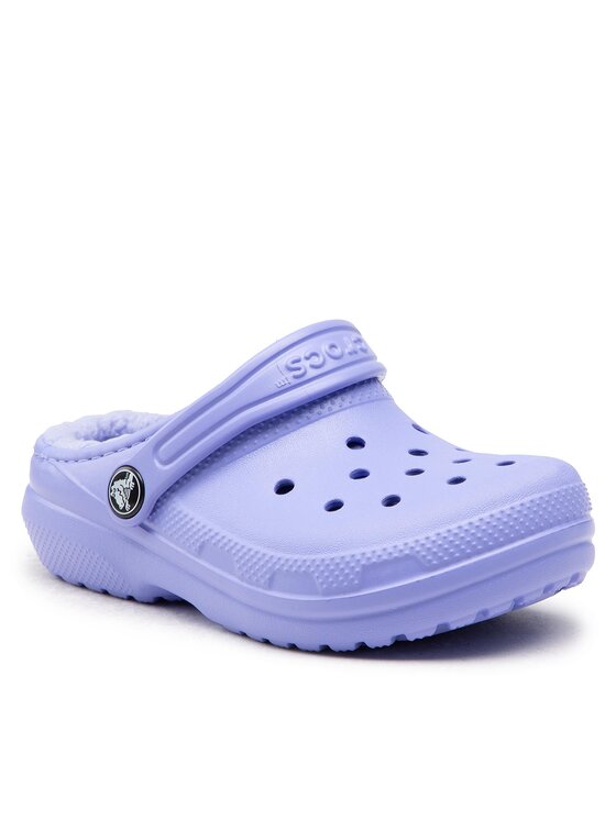 Classic lined deals clog crocs