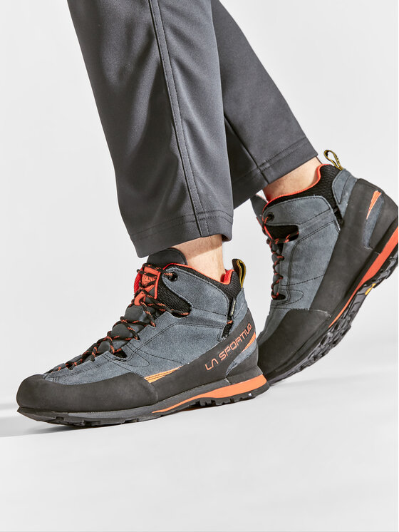 La Sportiva La Sportiva Bakancs Boulder X Mid 17E900304 GORE-TEX Szürke