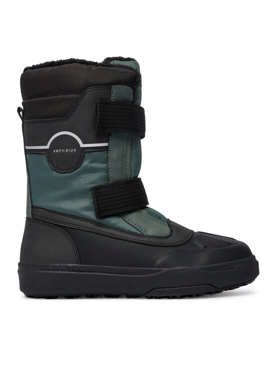 Geox Geox Cizme de zăpadă Junshee Pg A J46D8A-0MEFU C0498 D Negru