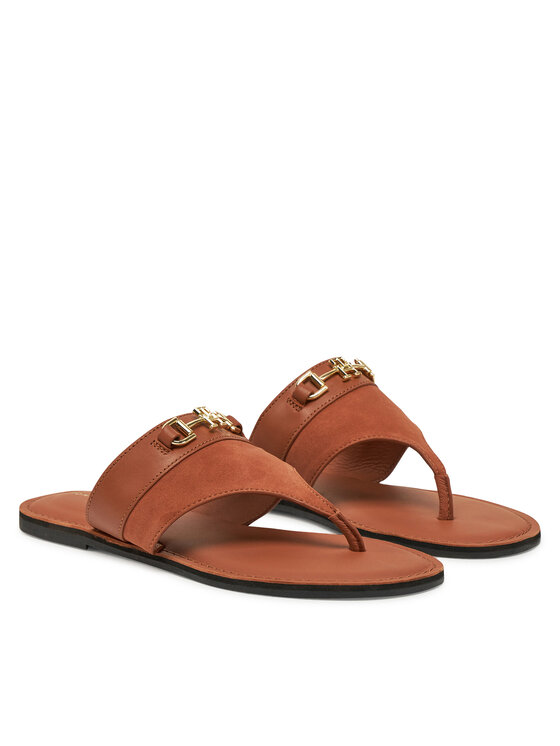 Tommy Hilfiger Tommy Hilfiger Flip-flops FW0FW08506 Barna