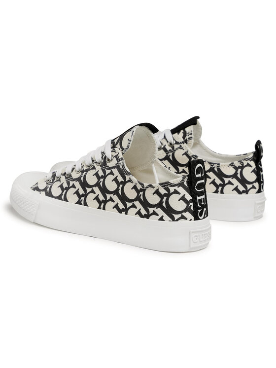 Guess Guess Teniși Ederla Low Cut FL5ERL FAL12 Negru