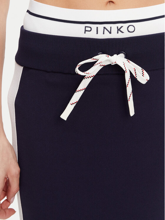 PINKO PINKO Ceruzaszoknya Marmolada Gonna 104740 A2FQ Sötétkék Slim Fit