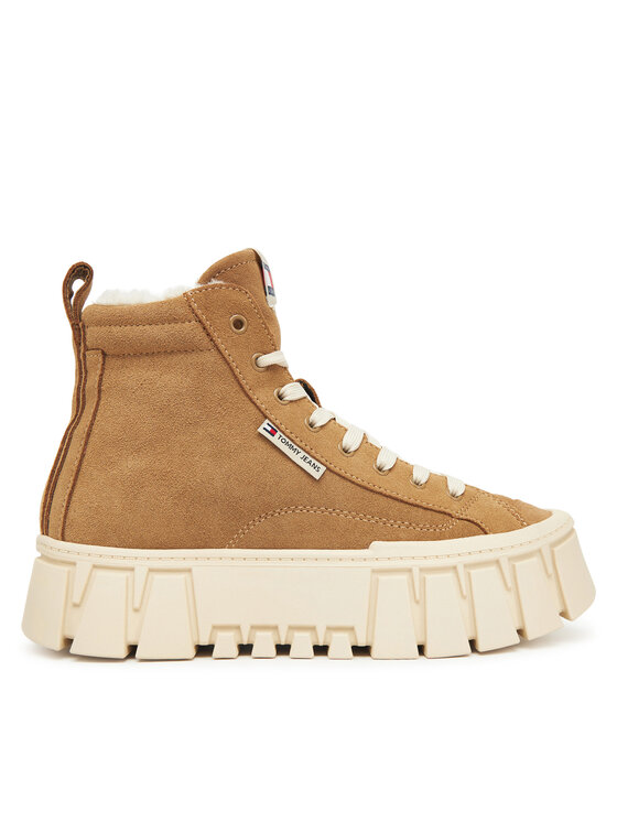 Tommy Jeans Tommy Jeans Sneakers Tjw Vulc Flatform Suede Wl EN0EN02894 Braun