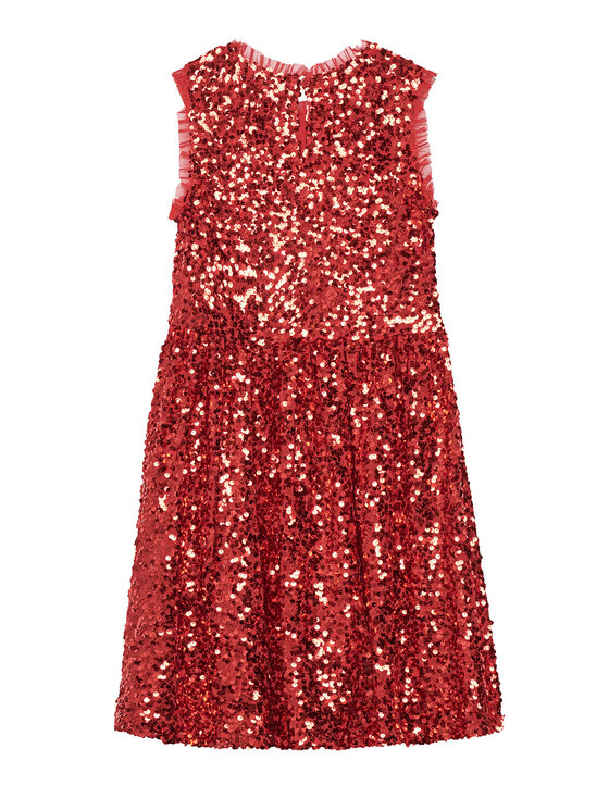 United Colors Of Benetton United Colors Of Benetton Sukienka elegancka 48U9CV02Y Czerwony Regular Fit