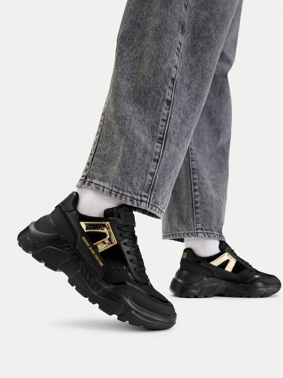 Versace Jeans Couture Versace Jeans Couture Снікерcи 80VA3SC4 ZSE18 899 Чорний