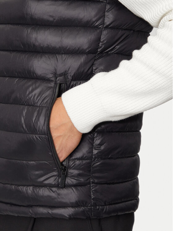 KARL LAGERFELD KARL LAGERFELD Prsluk 505023 500590 Crna Regular Fit