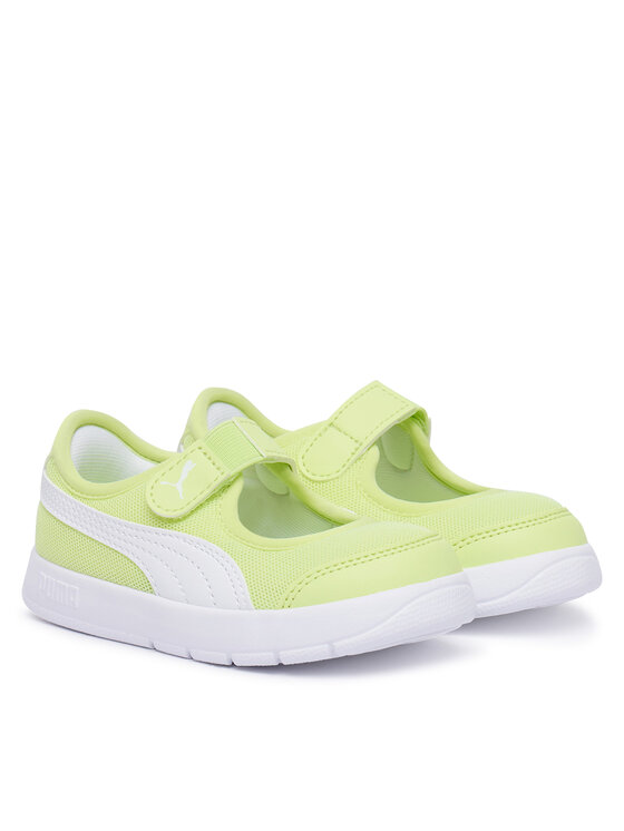 Puma Puma Sportcipők Courtflex v3 Lina V Inf 400579 Zöld