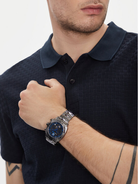 Plein Sport Plein Sport Часовник Wildcat PSGBA1323 Сив