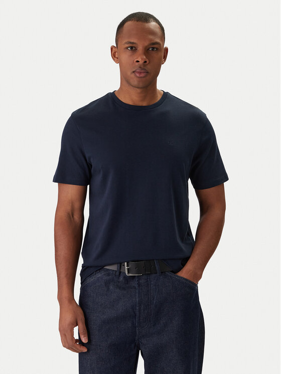 Calvin Klein Calvin Klein T-shirt LV04LB275G Tamnoplava Regular Fit