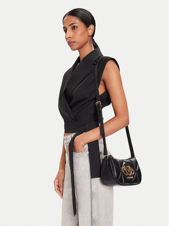 LOVE MOSCHINO LOVE MOSCHINO Ročna torba JC4083PP0NLC0000 Črna