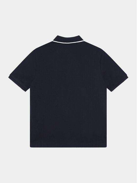 BOSS Boss Polokošile J25P26 D Tmavomodrá Regular Fit
