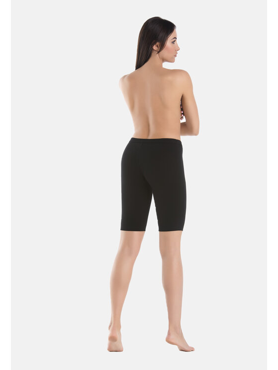 Teyli Teyli Szorty sportowe Sportowe spodenki Velo Czarny Regular Fit