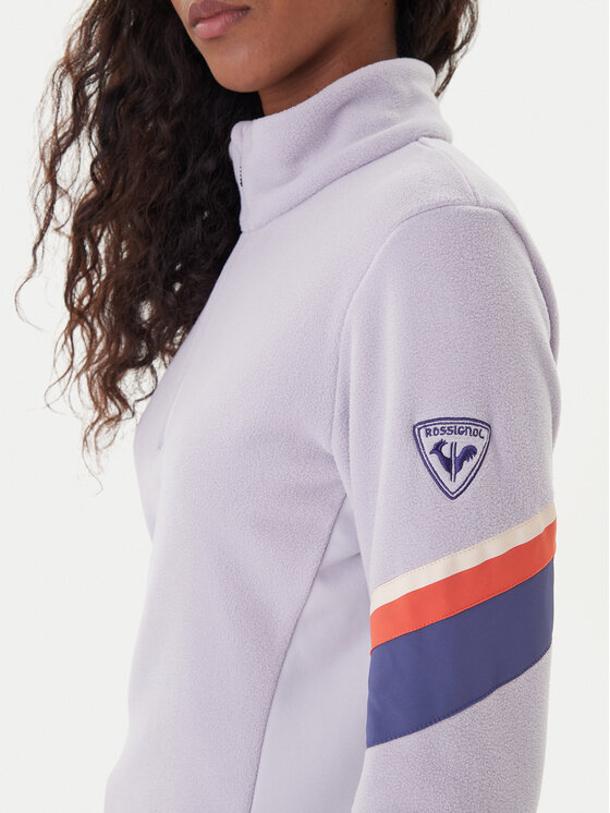 Rossignol Rossignol Fleecejacke Strawpile RLNWL05 Violett Regular Fit